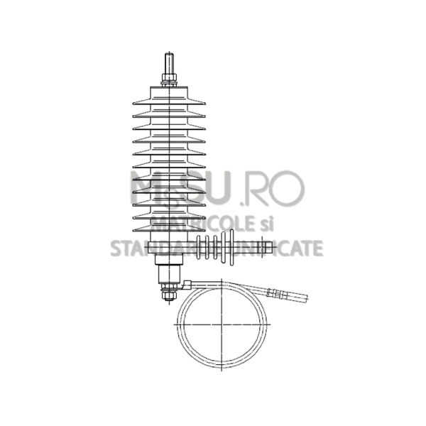 Descarcatoare cu oxid de zinc in carcasa compozita conform ENEL